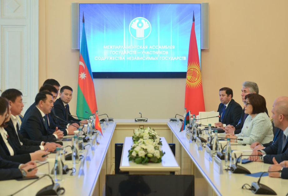 Speakers of parliaments of Azerbaijan and Kyrgyzstan discuss bilateral cooperation