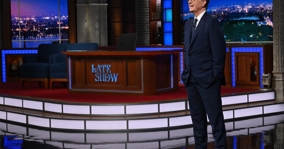 Stephen Colbert returns to Monroe public station after final 'Late Night' show