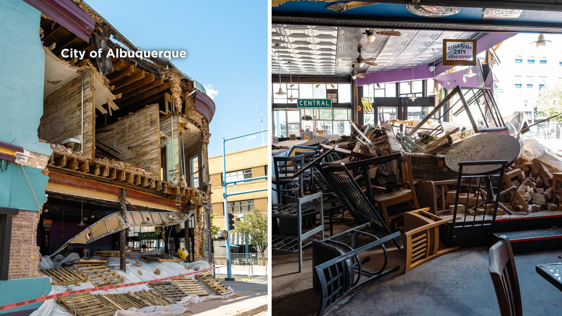 Street closures to remain surrounding Lindy's Diner