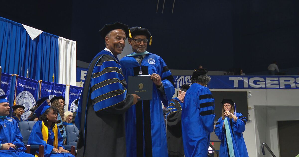 TSU graduate earns his doctorate at 85 years old, inspiring hundreds