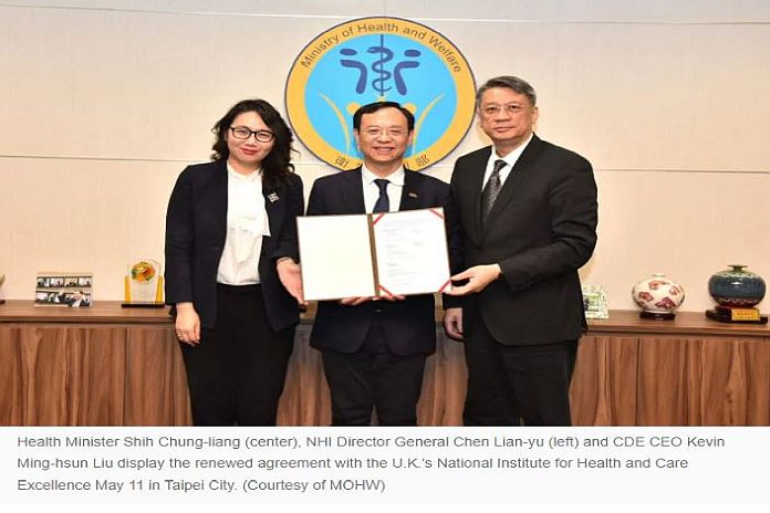 Taiwan - UK deepens medical treatment policy cooperation