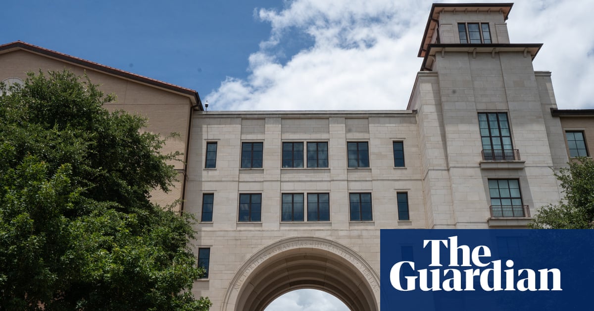 Texas professor reinstated after firing over Palestine talk says ‘I didn’t do anything wrong’ | US universities