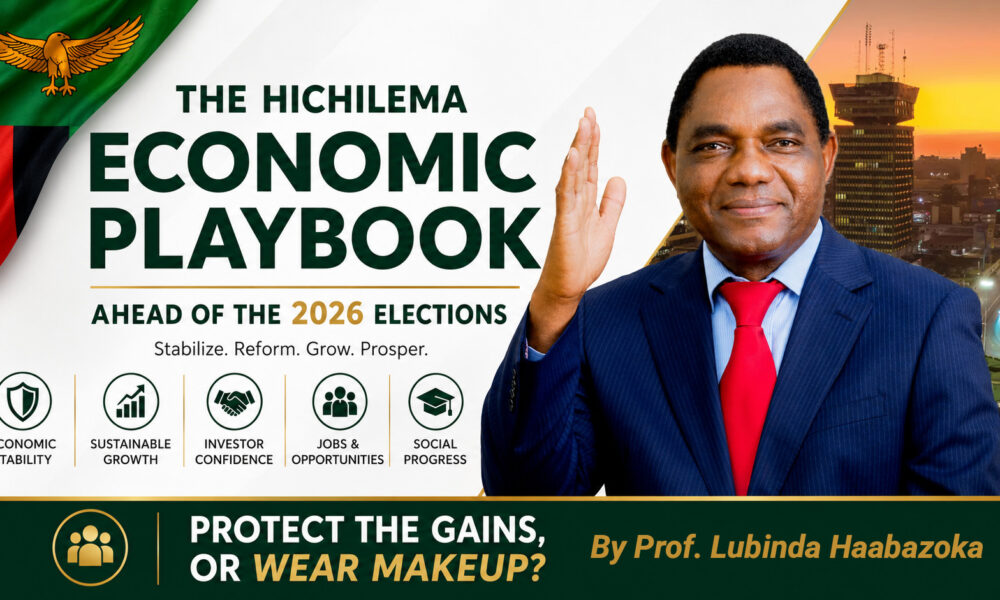 The Hichilema Economic Playbook Ahead of the 2026 Elections By Professor Lubinda Haabazoka