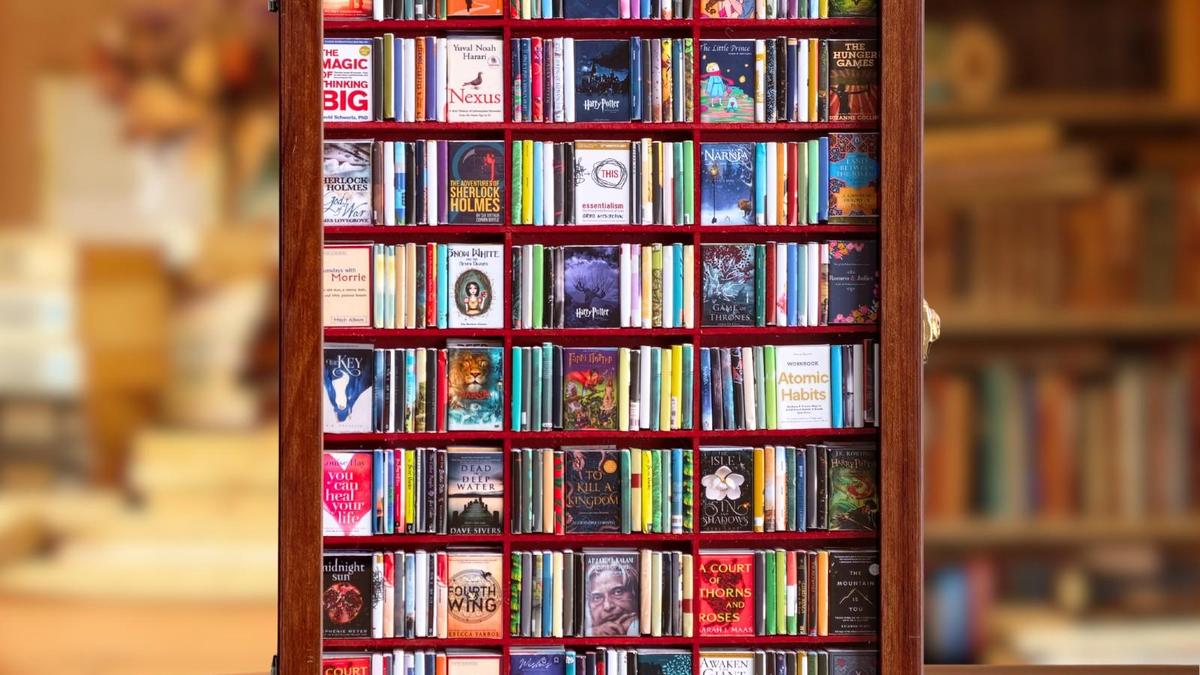 This Kerala creator makes tiny libraries filled with miniature books