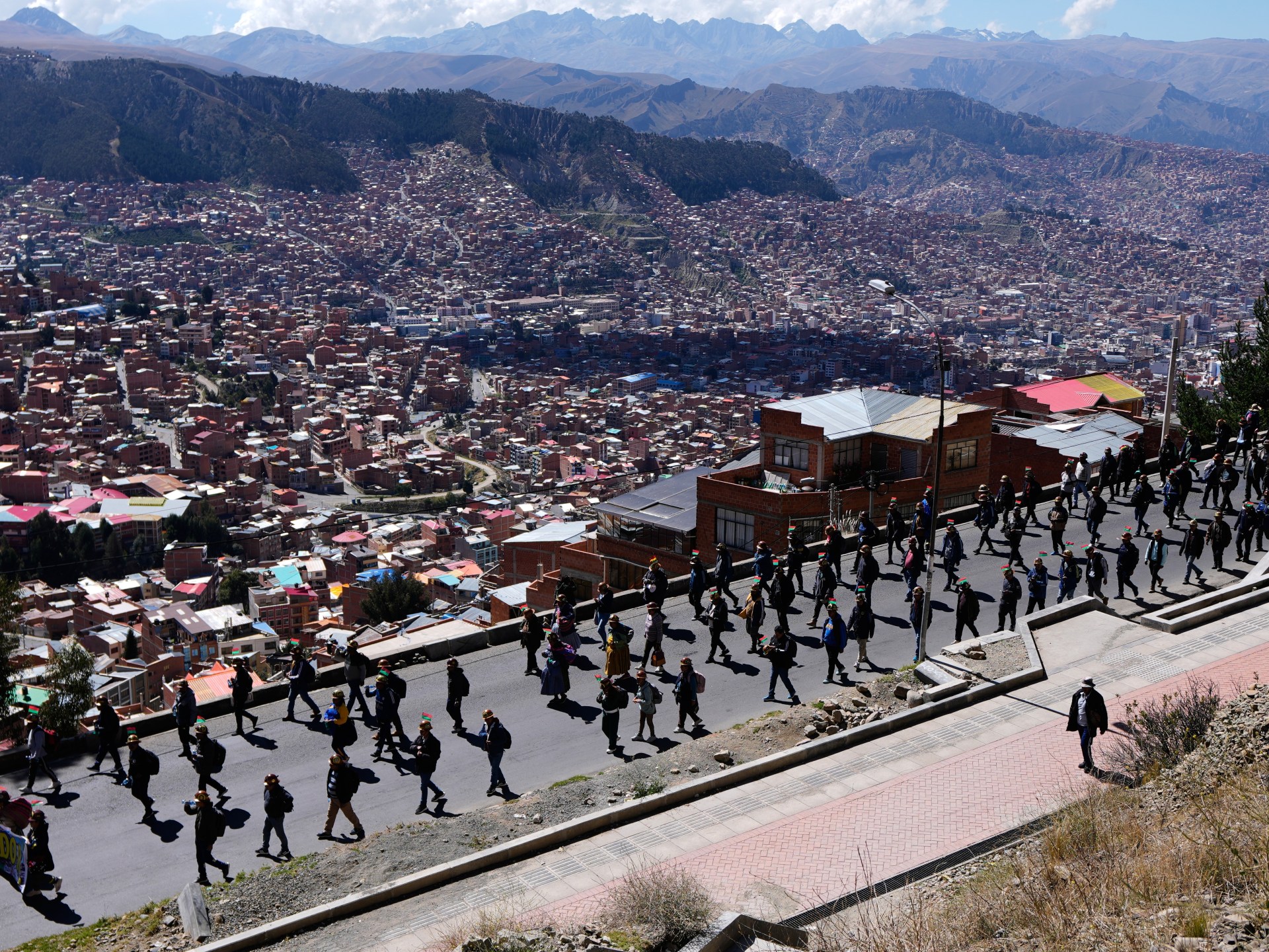 Thousands of protesters demand president’s resignation in Bolivia’s La Paz | Protests News