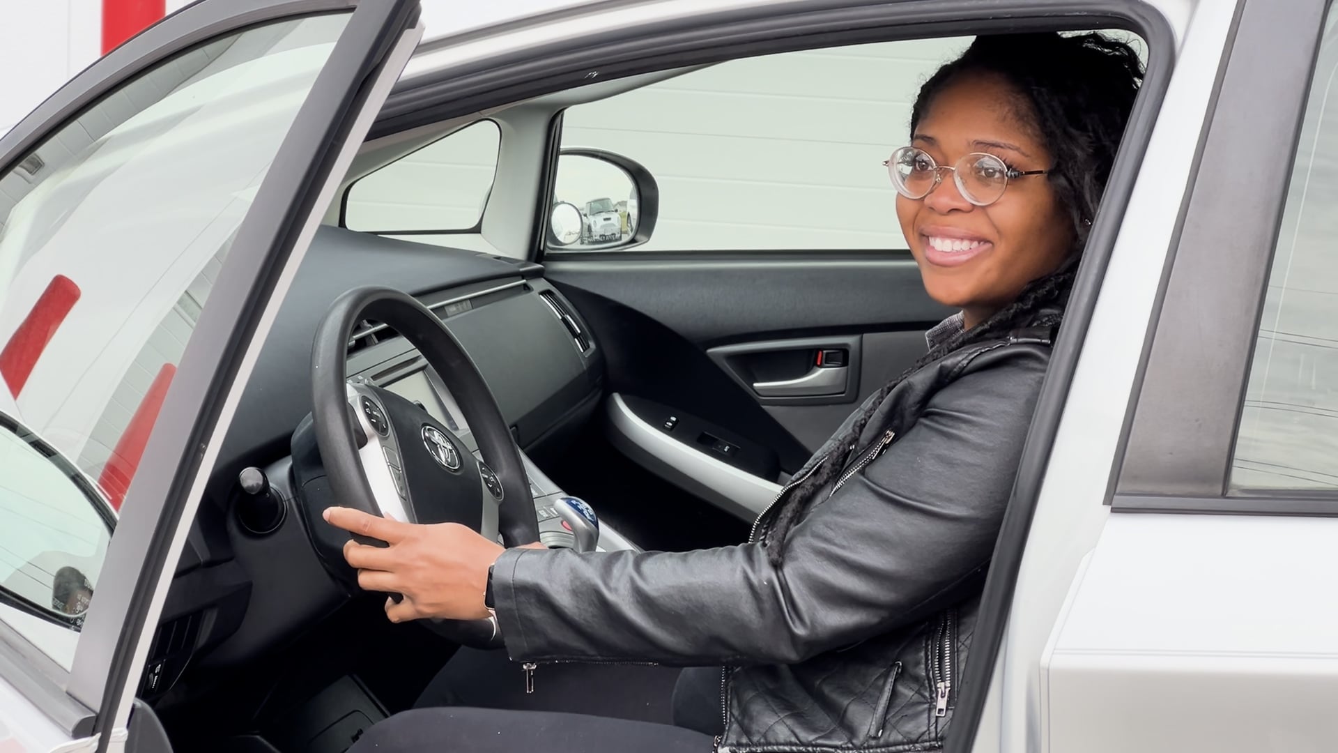 Three local business owners giveaway a free car to a mother in need