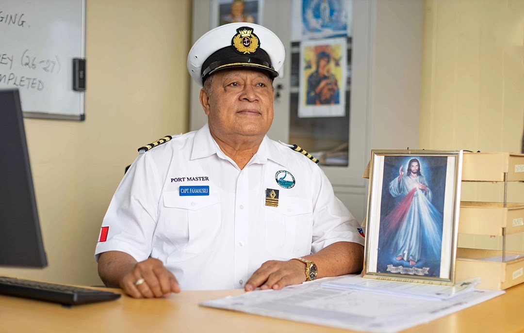 Ti’amanana Matale Capt. Foetutasi Fa’amausili appointed Samoa Ports Authority General Manager