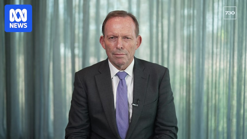 Tony Abbott returns to political life as Downer drops out of race for Liberal Party president