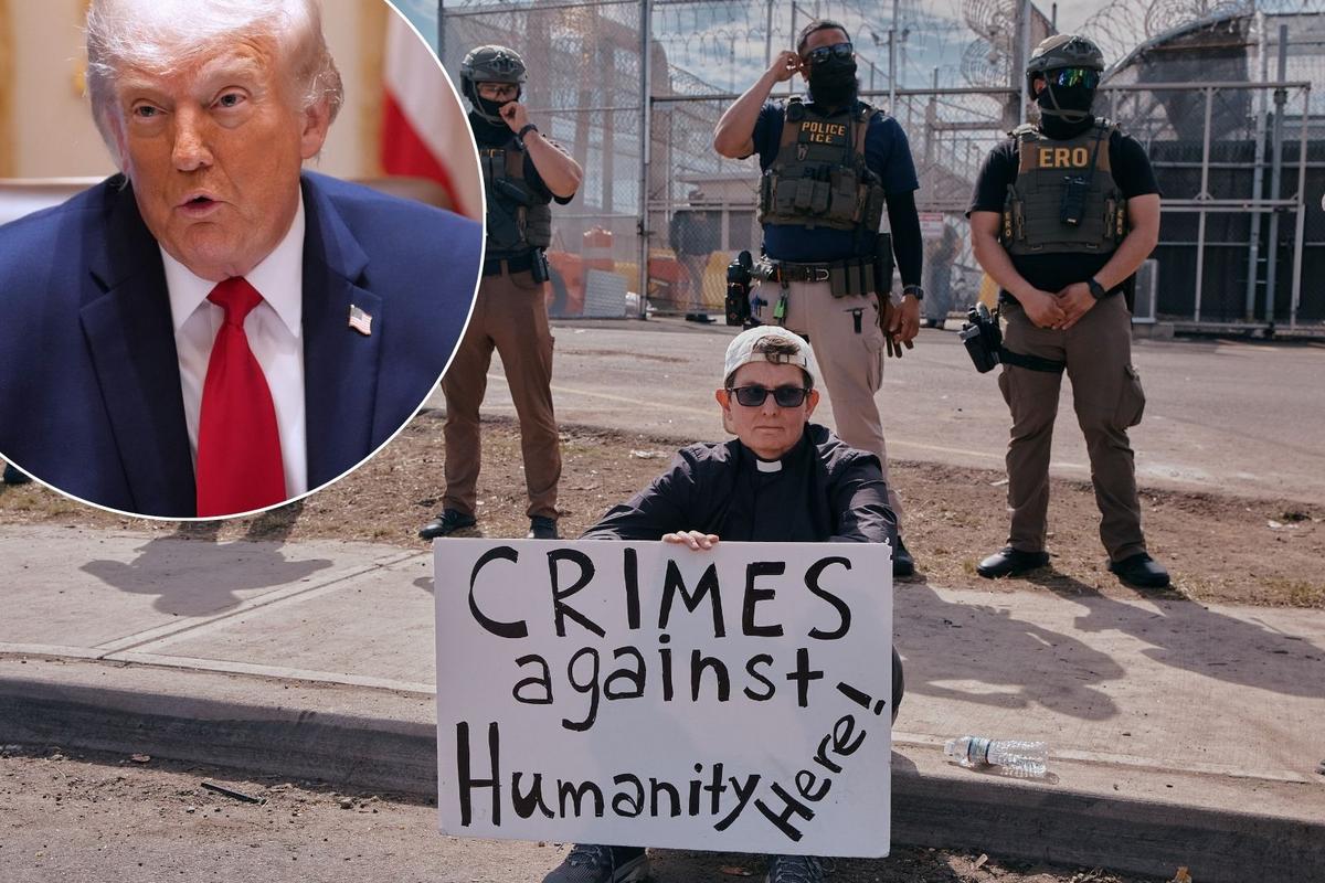 Trump and Mullin address Newark ICE protests in cabinet meeting