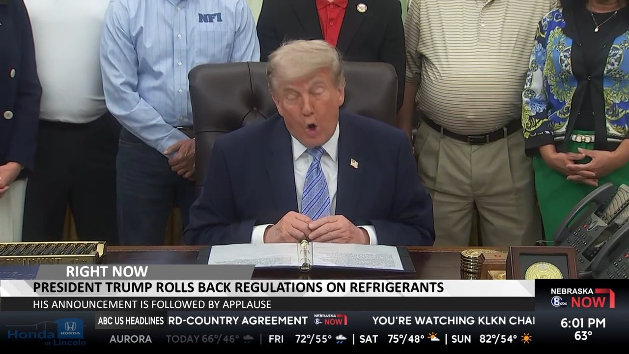 Trump changes Biden-era EPA rules; says it will lower grocery prices