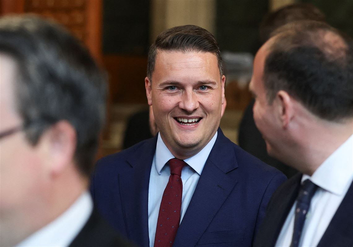 Two key figures -- Wes Streeting and Andy Burnham -- emerge as potential challengers to Prime Minister Kier Starmer