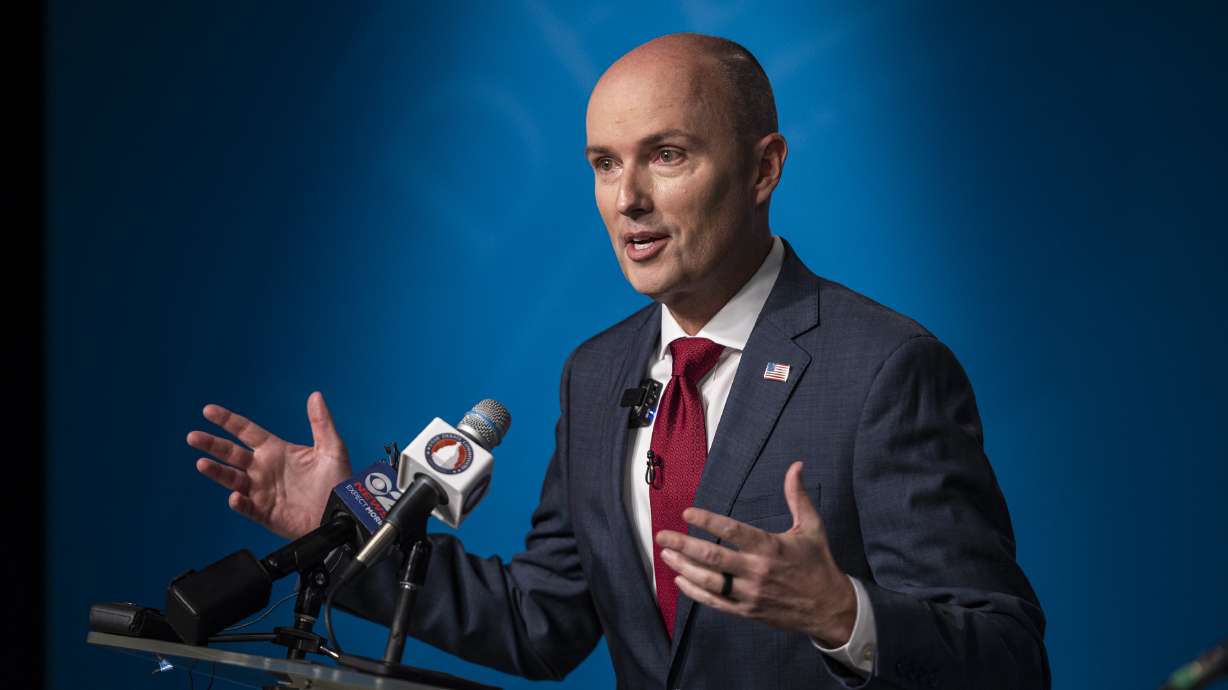 Utah Gov. Spencer Cox supports affordable housing build