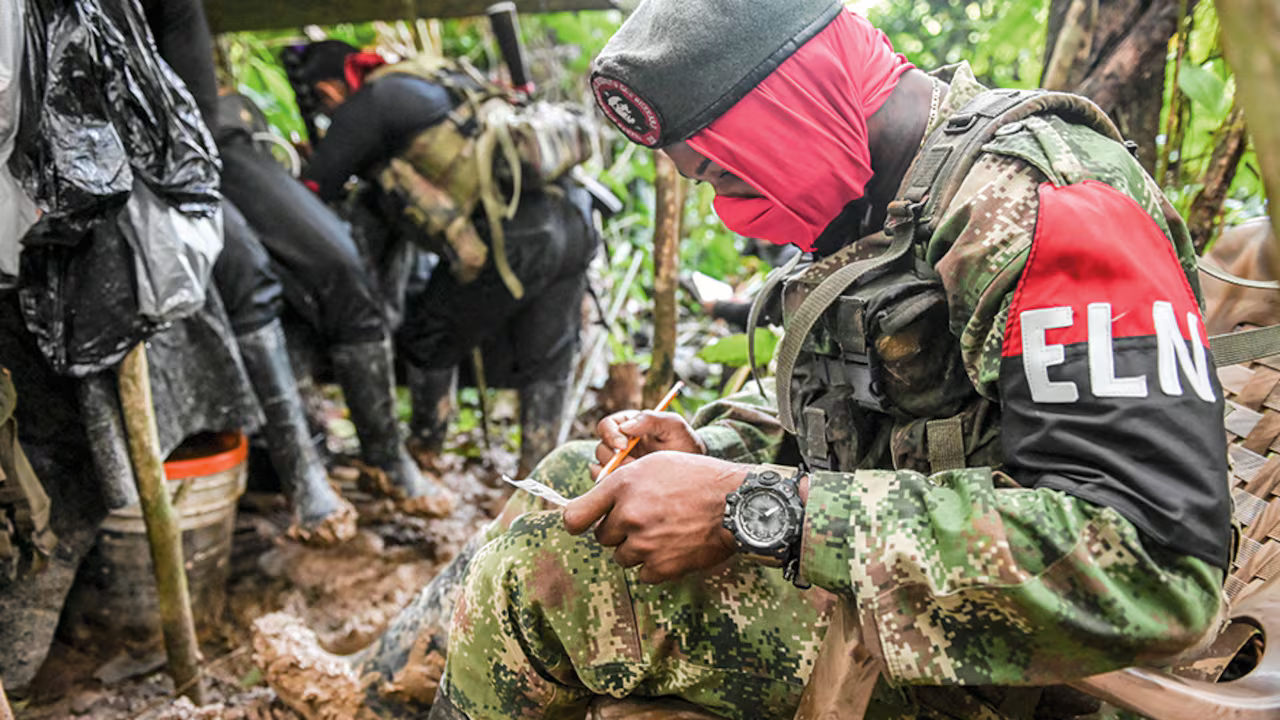 Venezuela Colombia ELN border