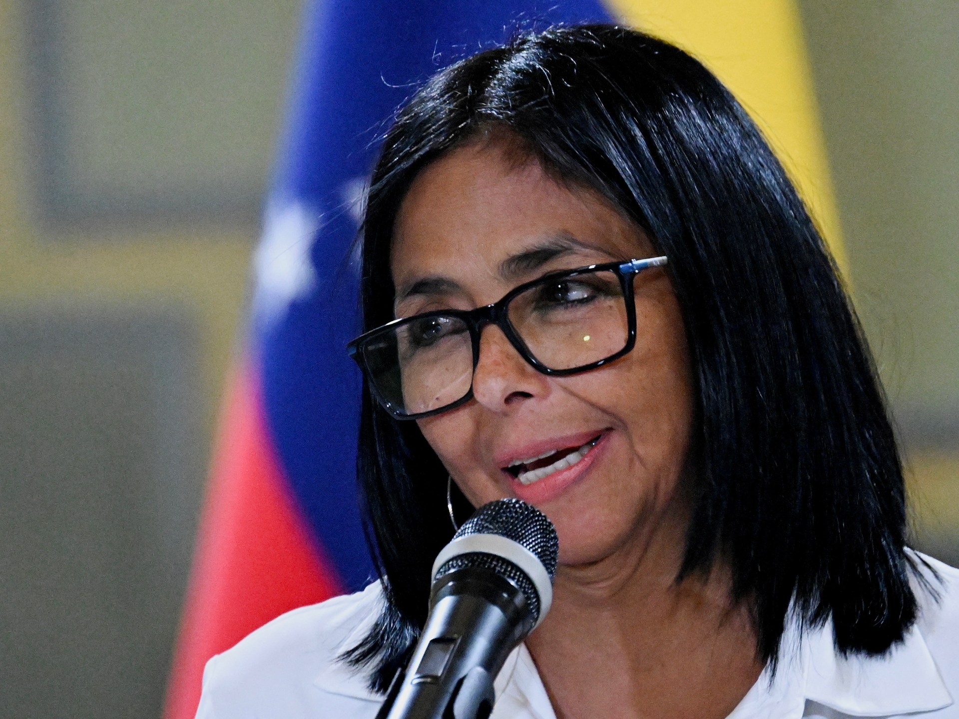 Venezuela’s Delcy Rodriguez heads to The Hague for land dispute case | US-Venezuela Tensions News