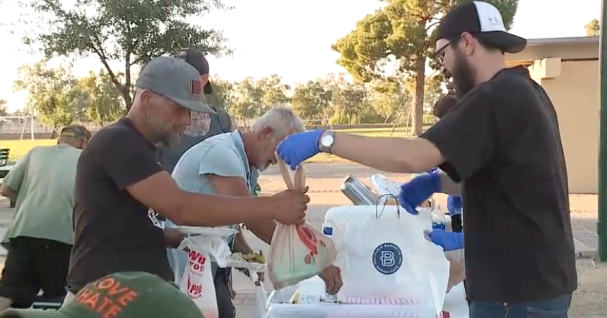 Volunteers who feed the homeless raise concerns about new ordinance in Phoenix