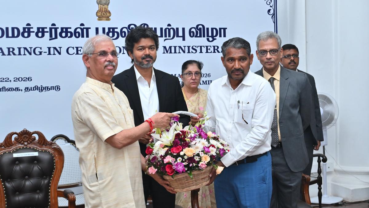 With VCK’s Vanni Arasu and IUML’s Shahjahan on board, Vijay’s Cabinet in Tamil Nadu now has 35 Ministers