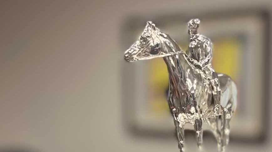 Witness transfer of Preakness Woodlawn Vase