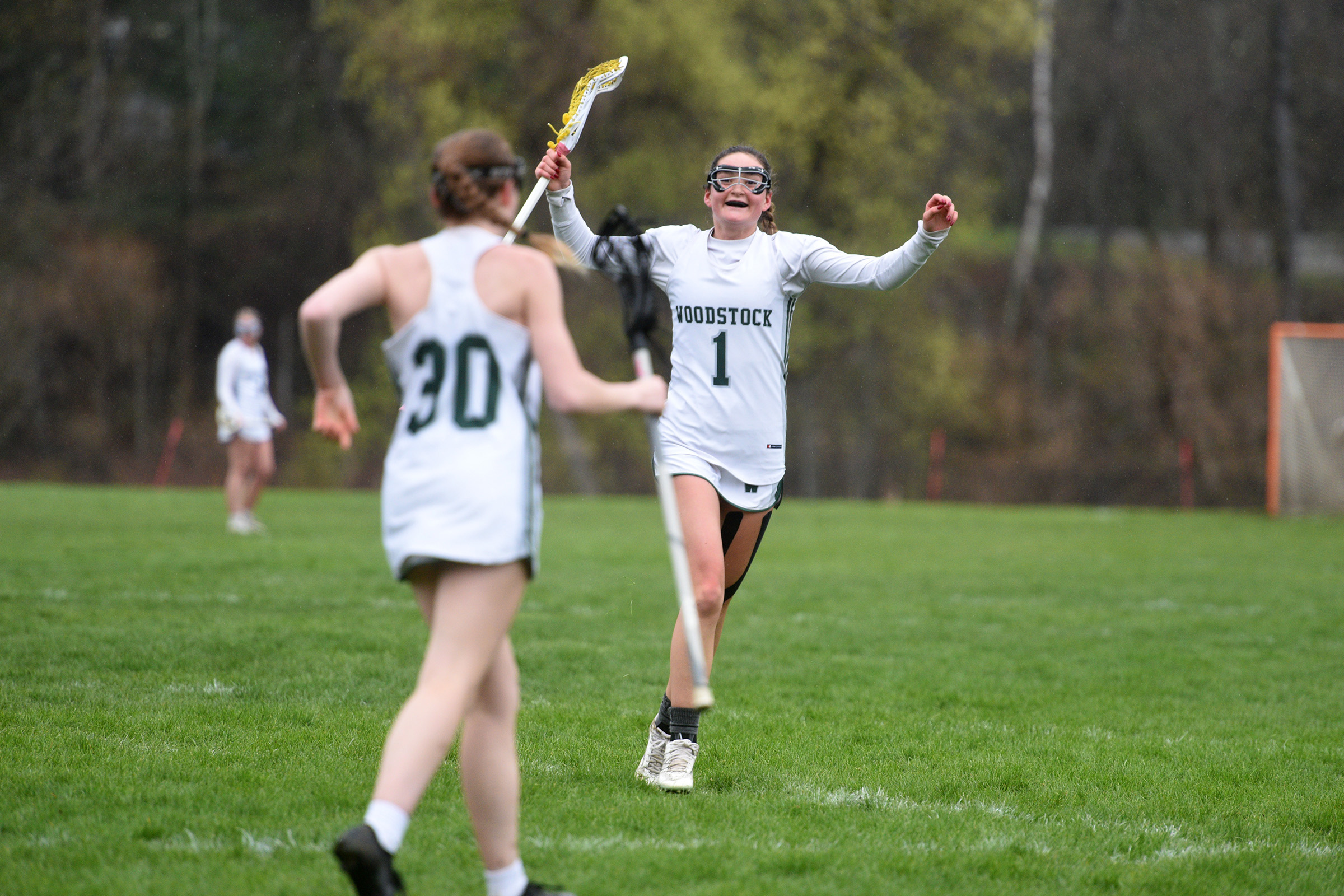 Woodstock High girls lacrosse wins against Colchester