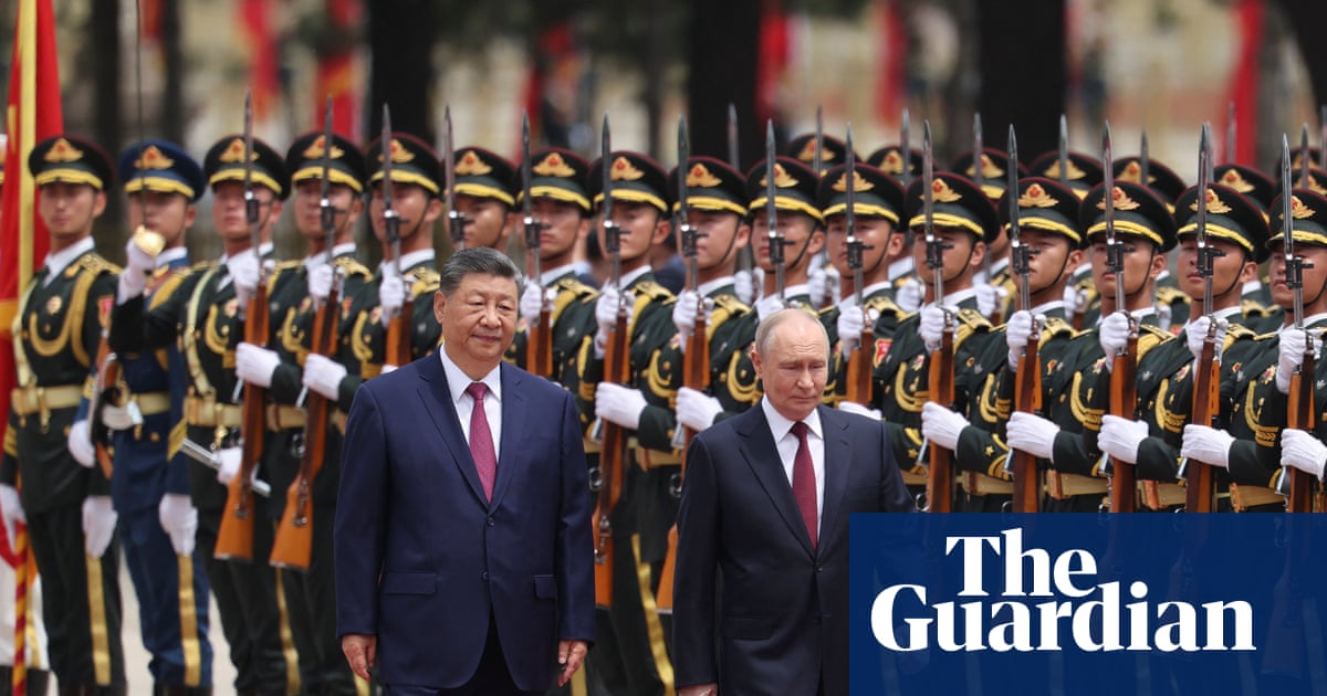 Xi Jinping and Vladimir Putin meet in Beijing less than a week after Trump visit | China