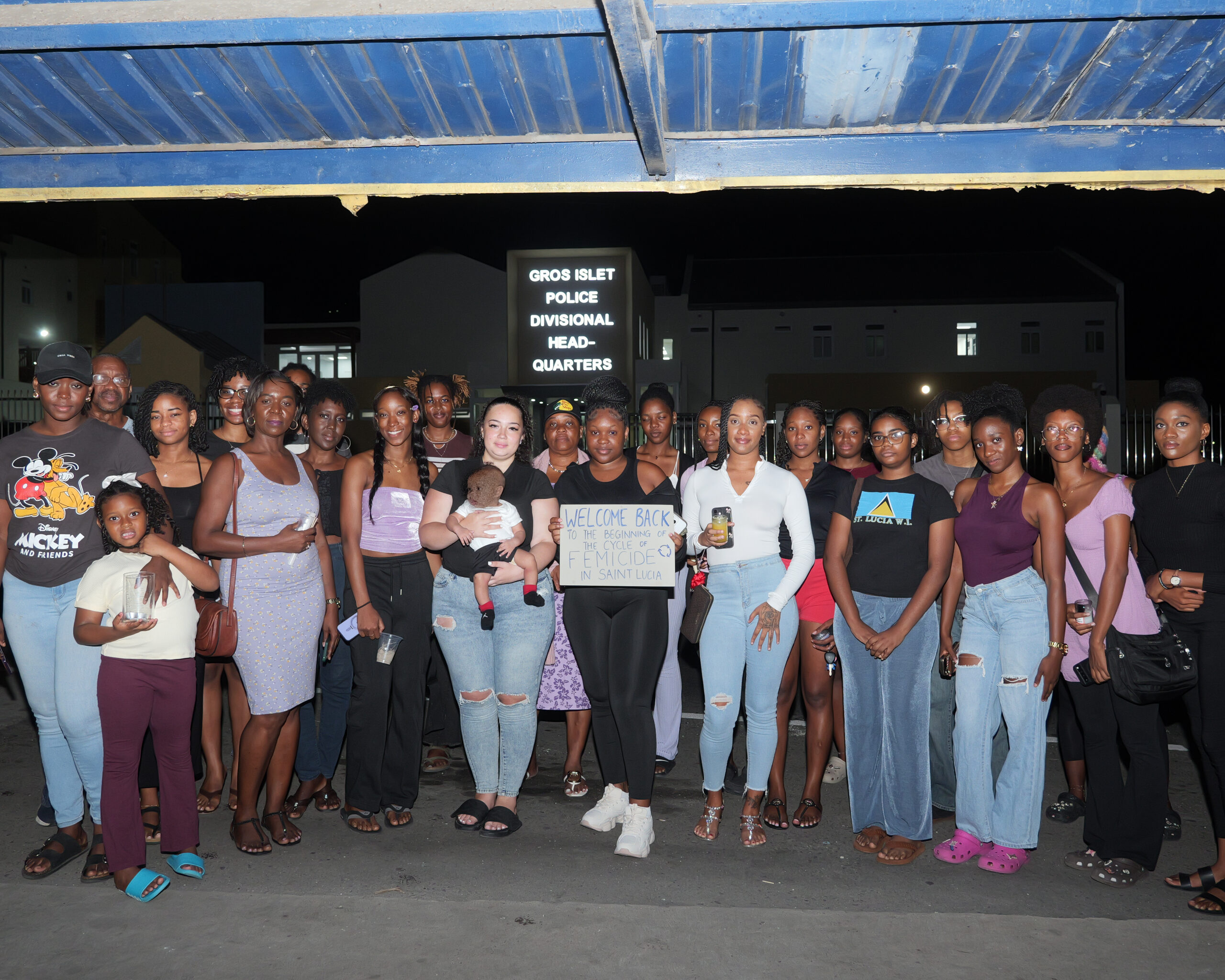 ‘Justice For Joy’: Women demand action during emotional vigil outside police station