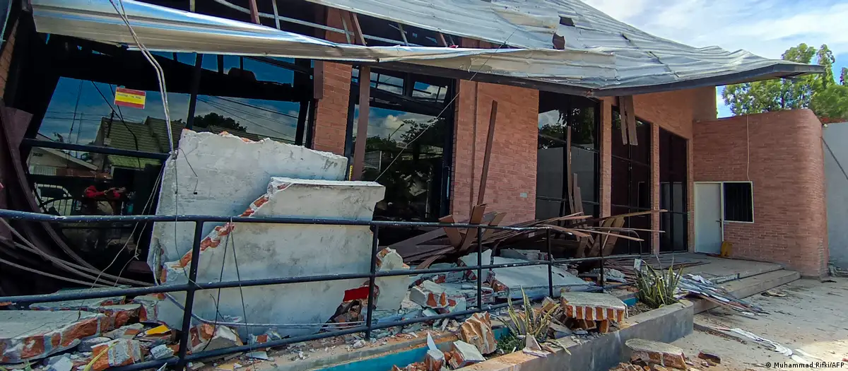 6.7-magnitude earthquake rocks east-southeast of Palu central Sulawesi Island
