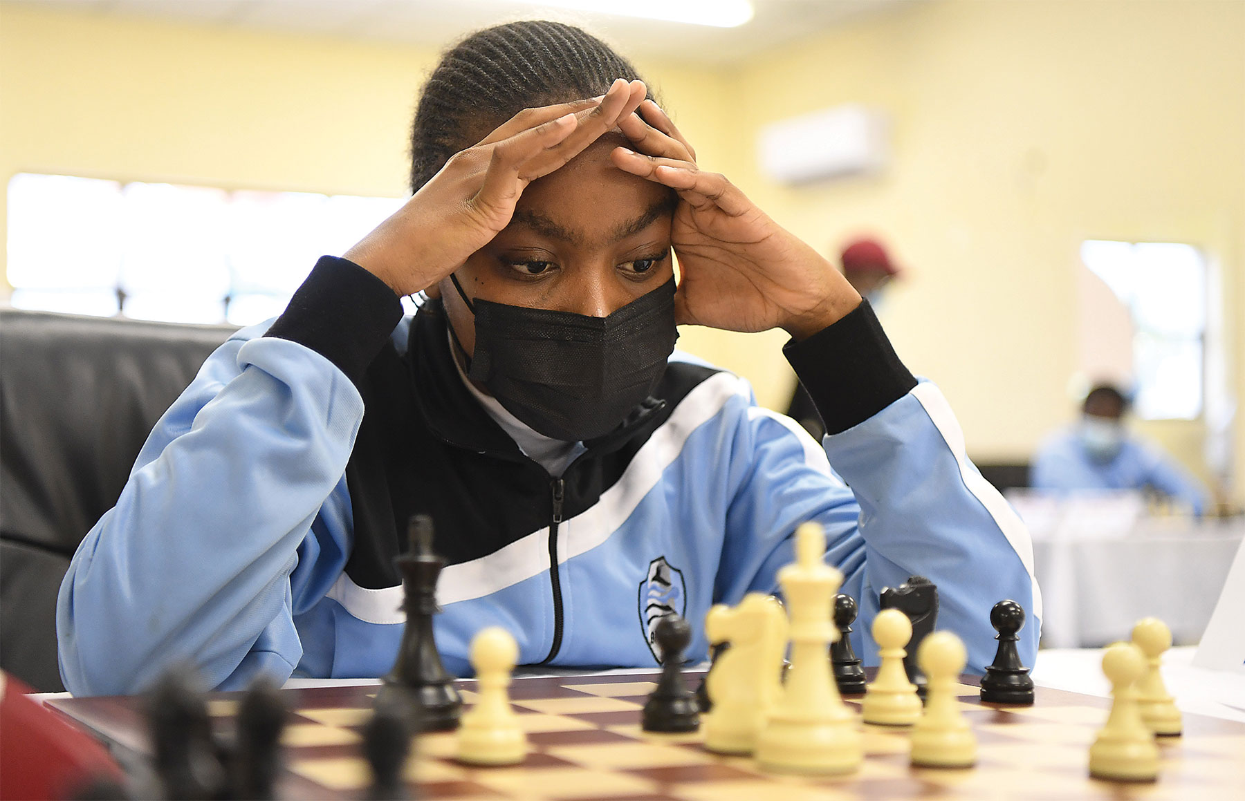 African Chess Kings and Queens Fight for the Crown in Jwaneng