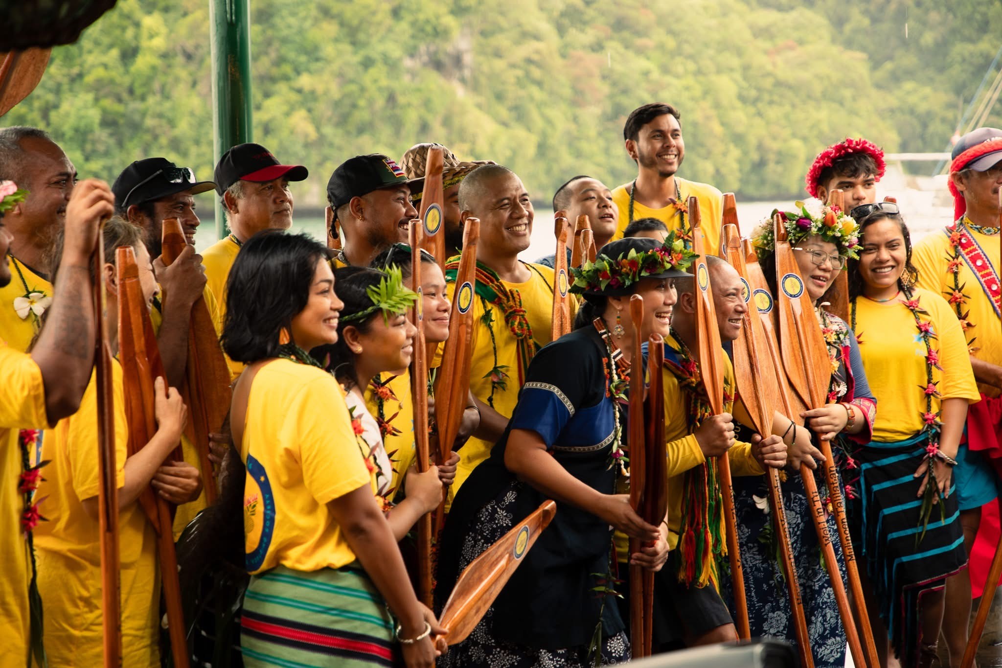 Alingano Maisu Returns Safely to Palau After Typhoon Forces Route Change