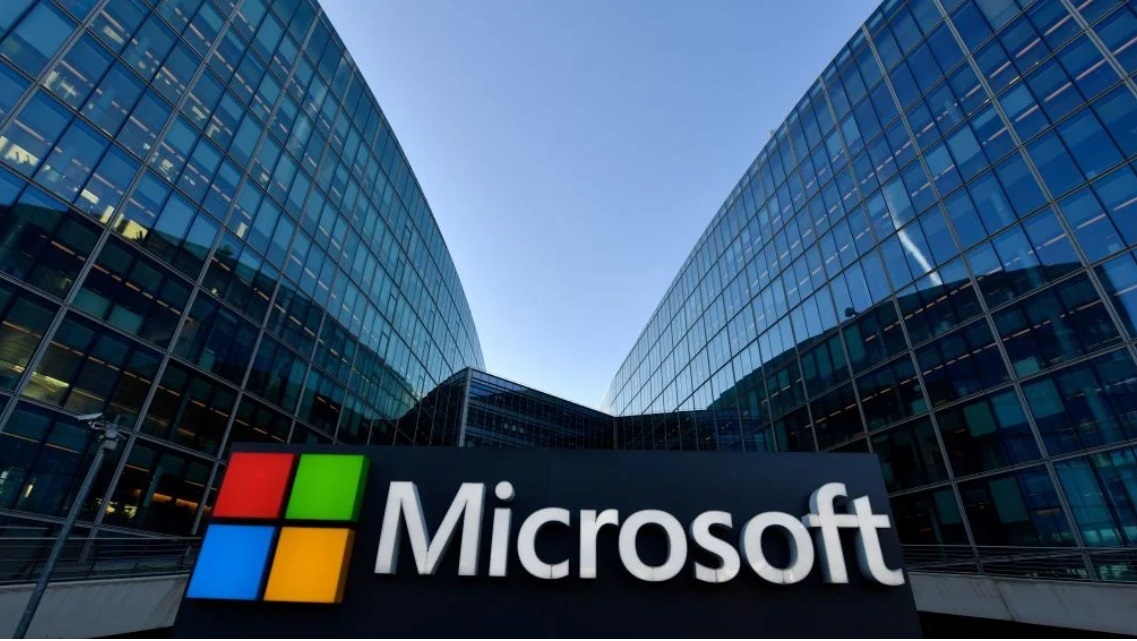 Microsoft Headquarters Credits: Gerard Julien/AFP via Getty Images.