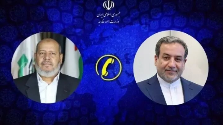 Araghch talks to senior Hamas official Khalil al-Hayya