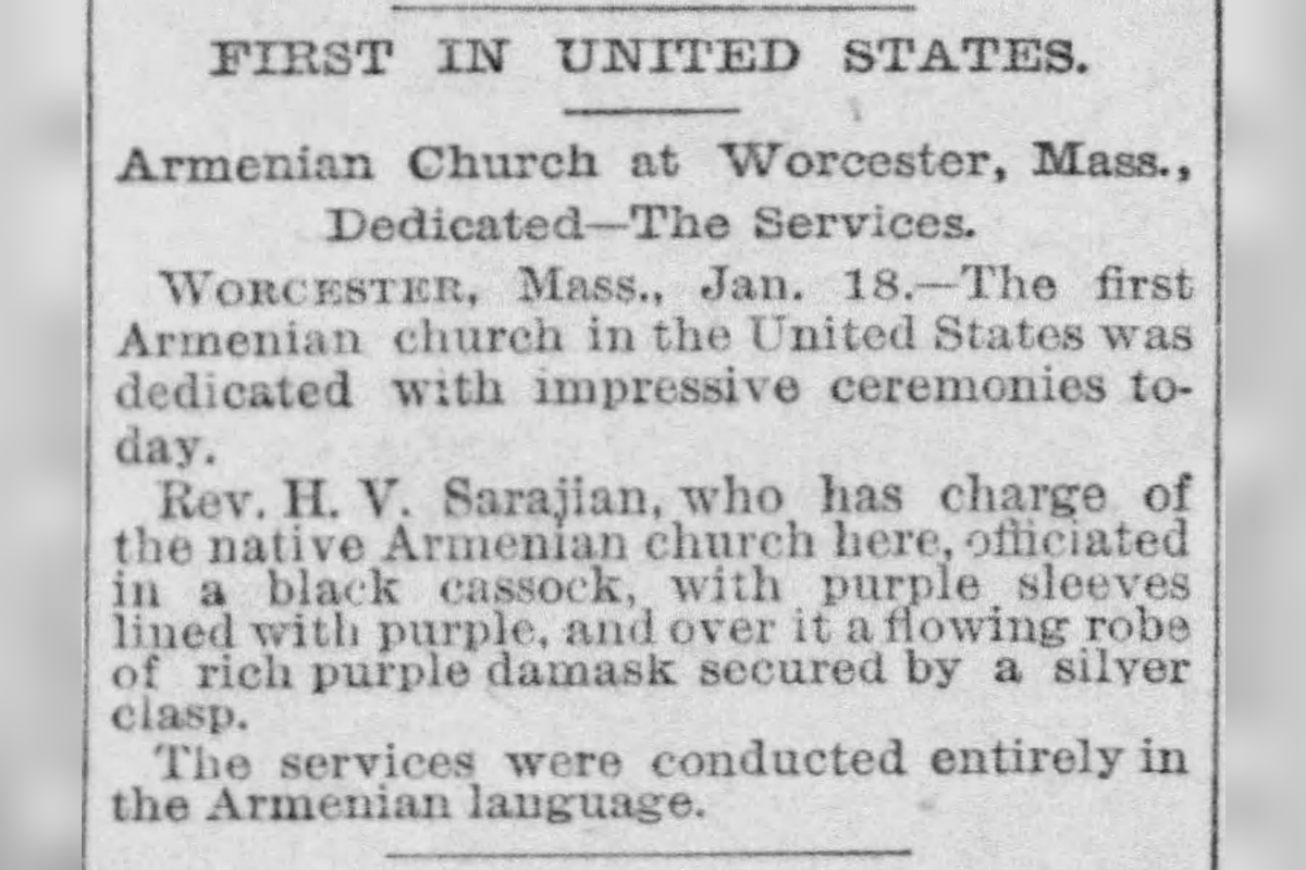 Armenian church registers and the reconstruction of immigrant lives in America