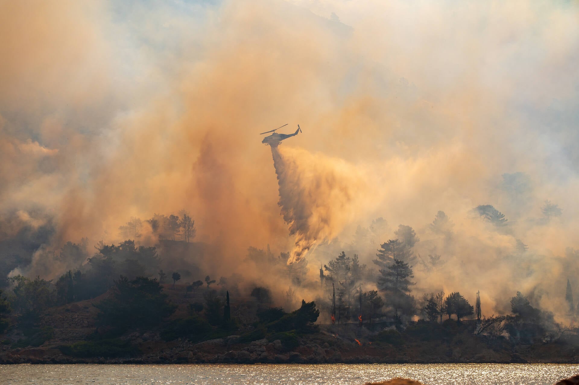 Arrests issued as fires ravage Greece, human negligence cited as major factor