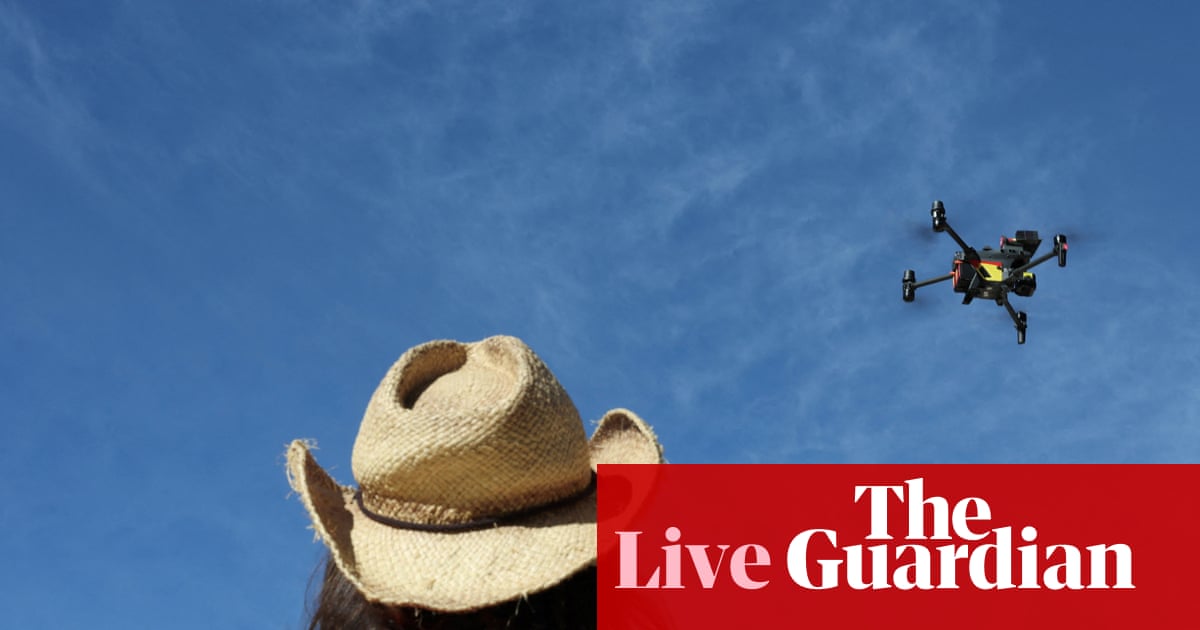 Australia news live: shark-spotting drones to patrol NSW beaches year-round; Chalmers grilled on ‘widow’s tax’ | Australian politics