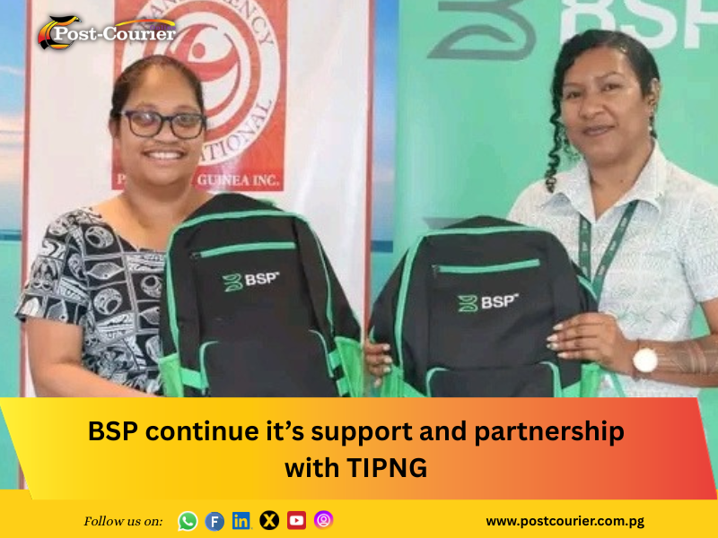 BSP continue it’s support and partnership with TIPNG