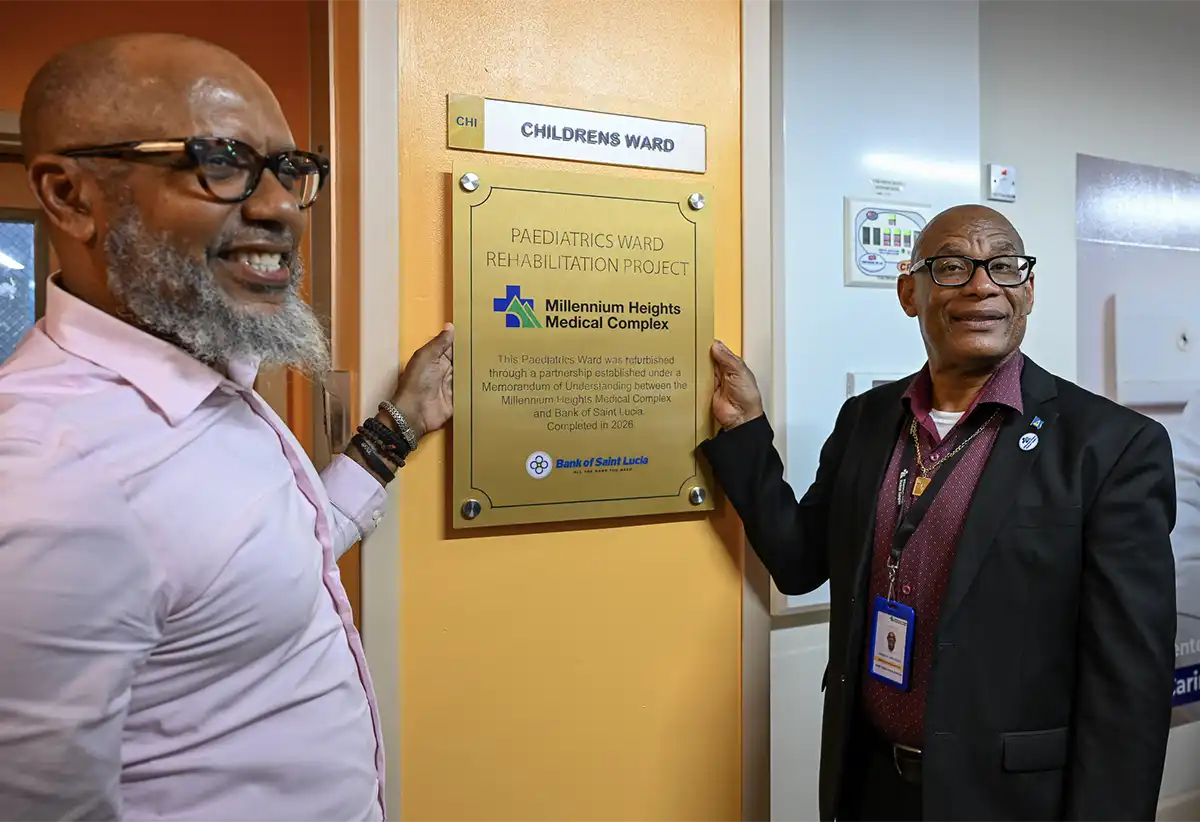 Rolf Phillips and MHMC CEO Dr. Damian Greaves
