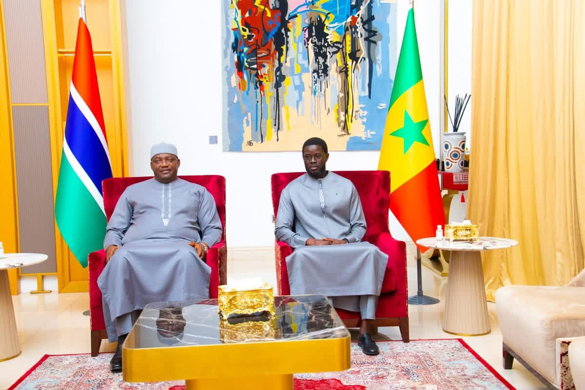 Barrow warns regional threats demand stronger Senegal-Gambia alliance