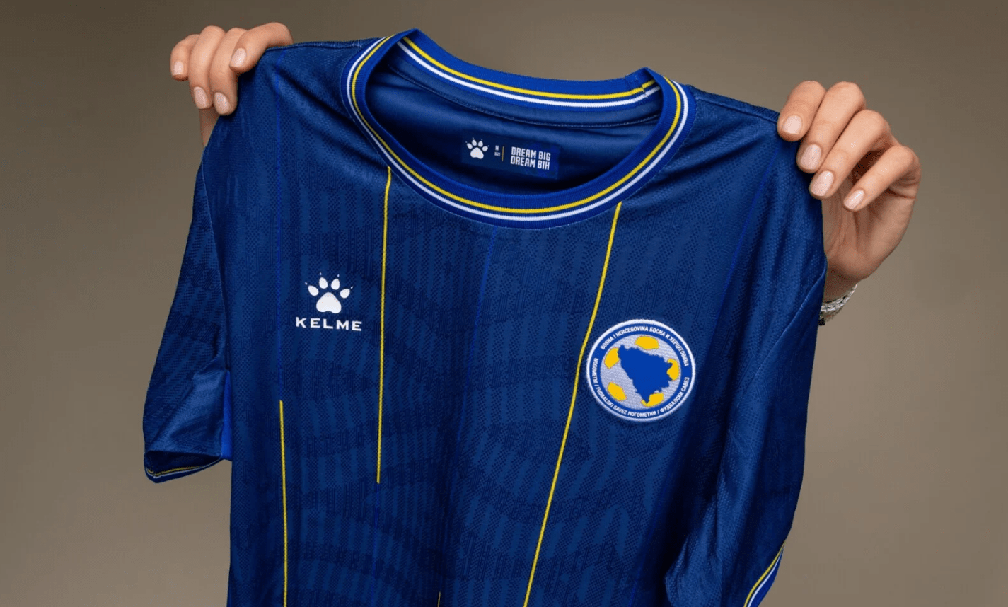 Bosnia and Herzegovina Jersey on the List of the World Cup’s Prettiest Kits