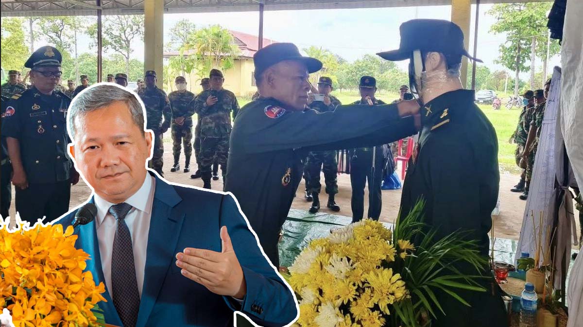 Cambodia grants military positions to 41 relatives of fallen and severely wounded soldiers