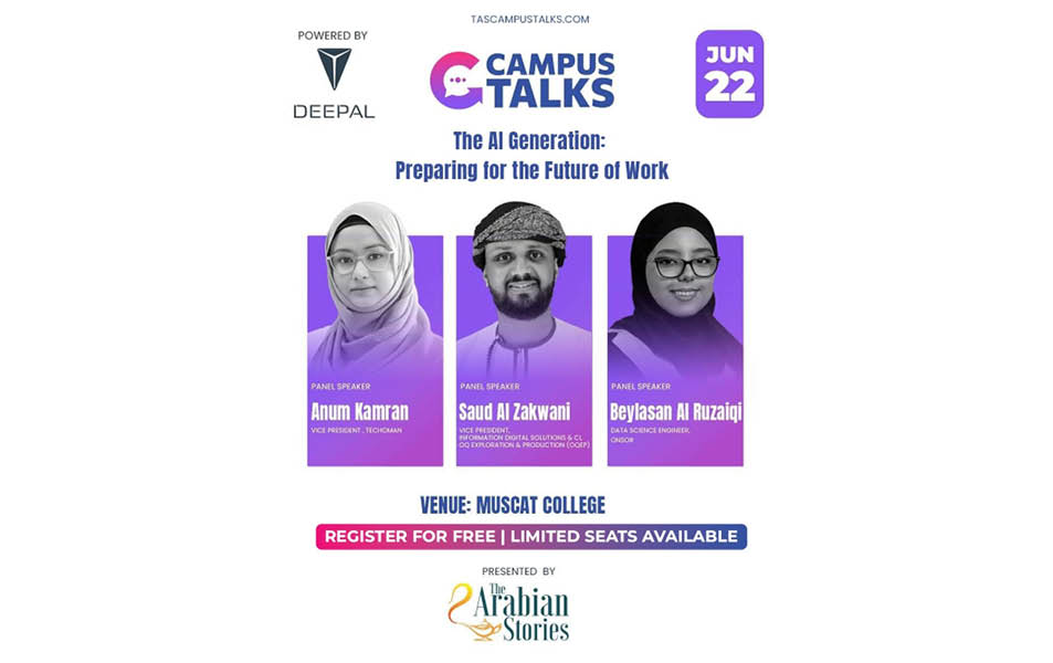 Campus Talks returns to Muscat College with focus on AI and the future of work