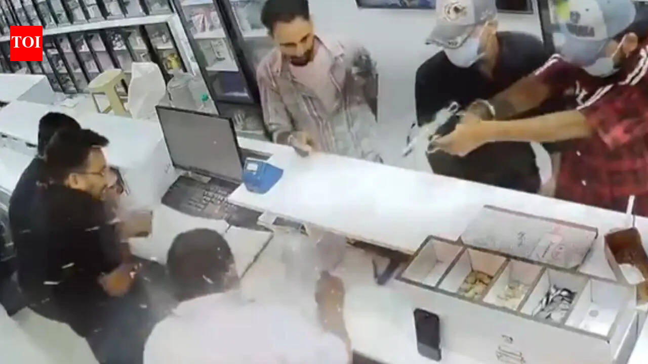 Chandigarh Murder: Bullets rain at Chandigarh store: Cashier shot dead; 13 rounds fired, chilling CCTV emerges | Chandigarh News