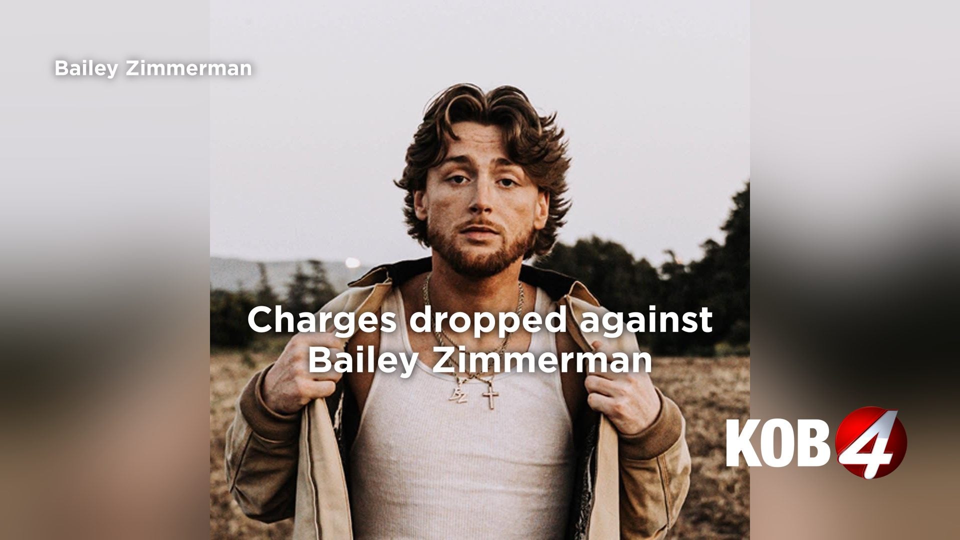 Charges dropped against Bailey Zimmerman for trashing hotel room
