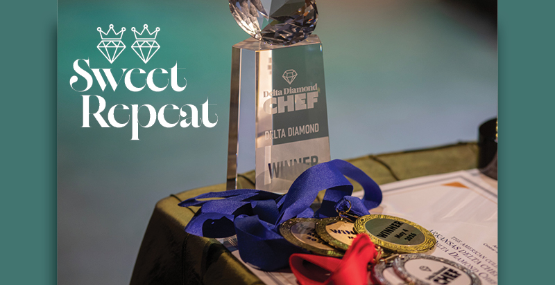 Chef Payne Harding Takes Second Consecutive Delta Diamond Chef Crown