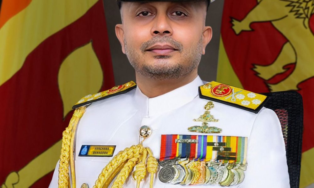 Commander of the Navy promoted to the rank of Admiral