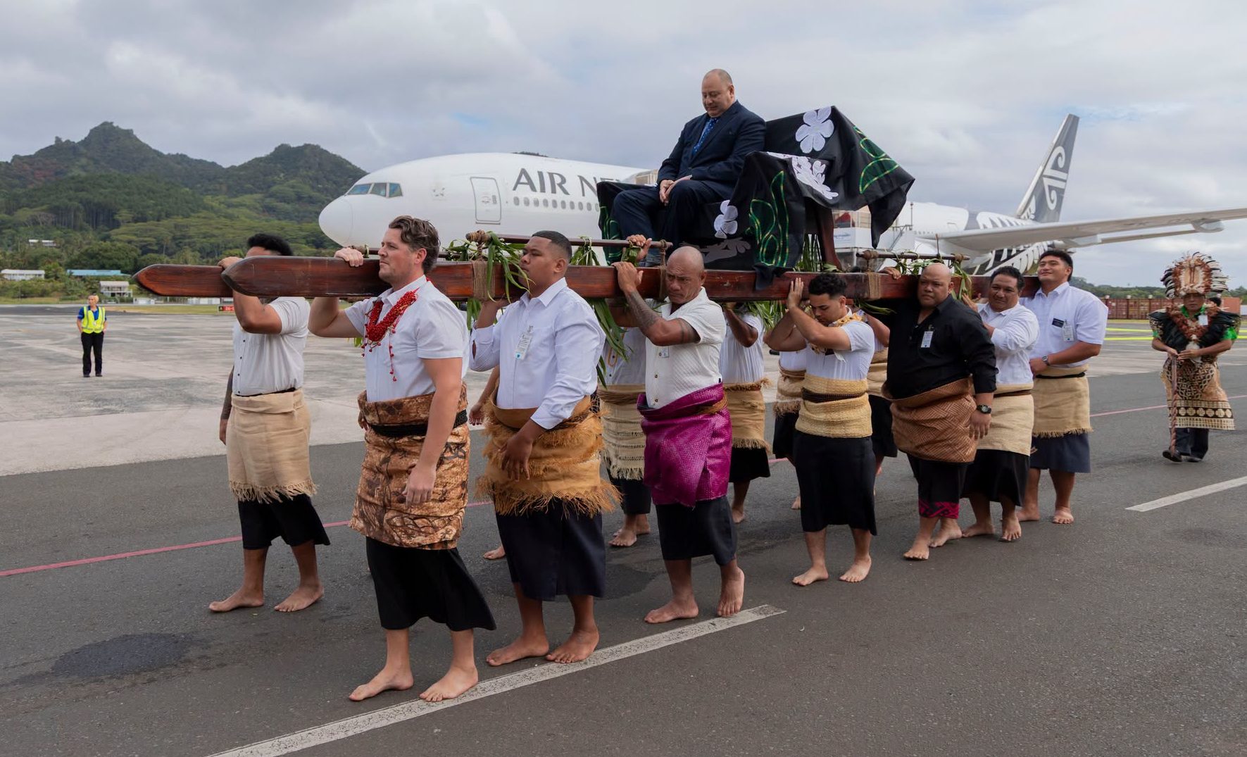 Cook Islands welcomes His Majesty King Tupou VI of Tonga to Rarotonga