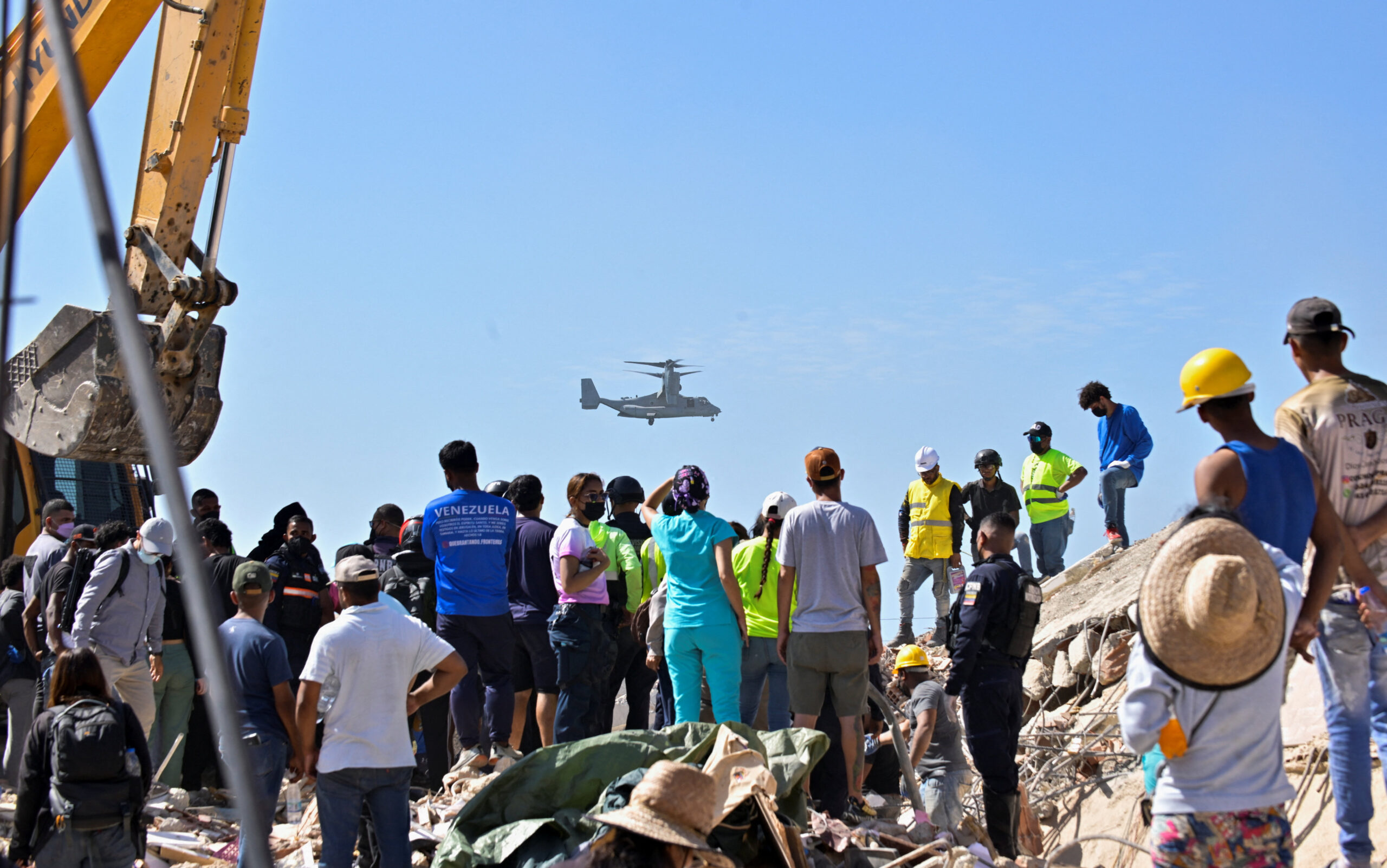 cover Death toll in Venezuela quake tops 1,400 as rescue efforts intensify