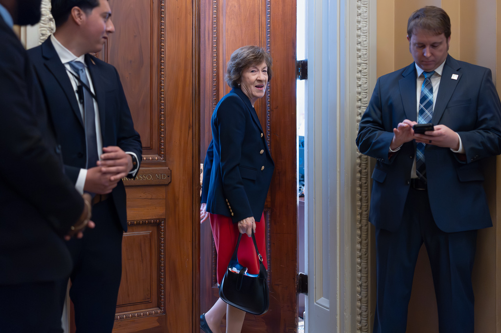 Defying Trump ended some Republicans' careers. It could help Susan Collins win reelection in Maine.