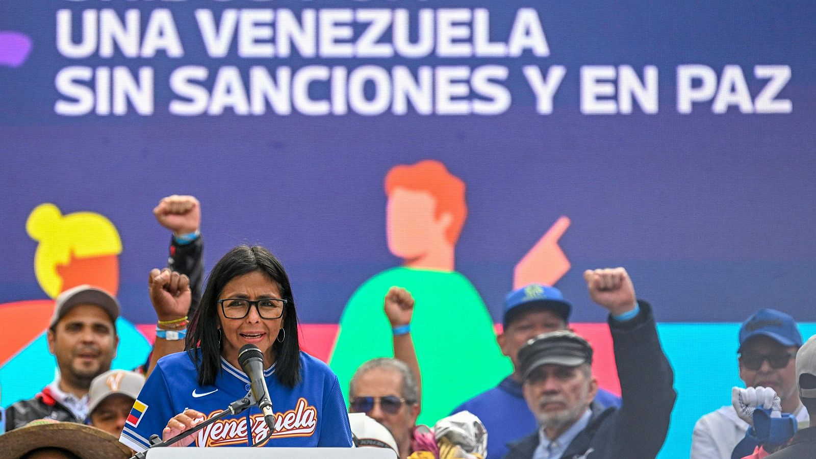 Delcy’s Dark Blue Rebrand Goes Beyond Erasing Maduro