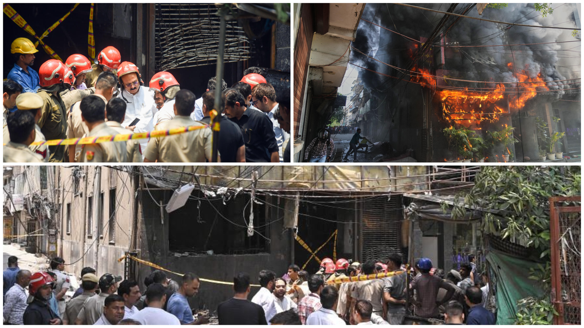 Delhi hotel fire highlights: Hotel building owner arrested