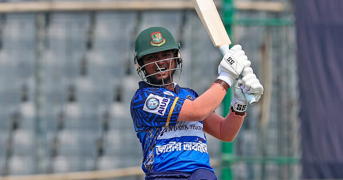 Dhaka Premier League: Habibur smashes fastest century in Bangladesh’s 50-Over cricket history with 13 Sixes