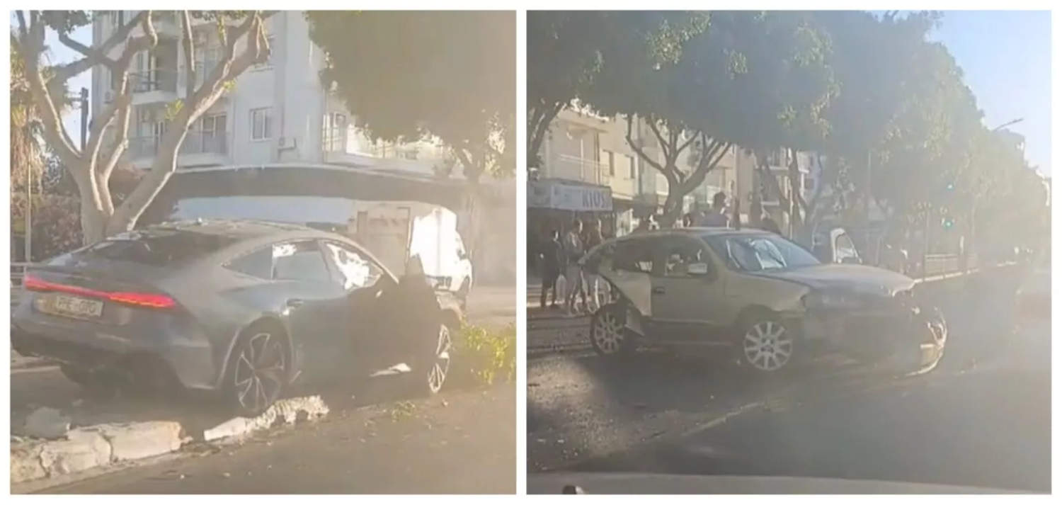 Drunk driver crashes into five vehicles on Limassol coastal road (videos)