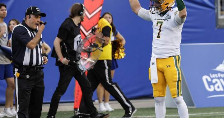 Edmonton Elks beat Blue Bombers 23-18